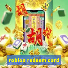 roblox redeem card